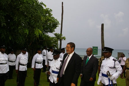 Deputy Gov. General, His Honour Mr.Eustace John